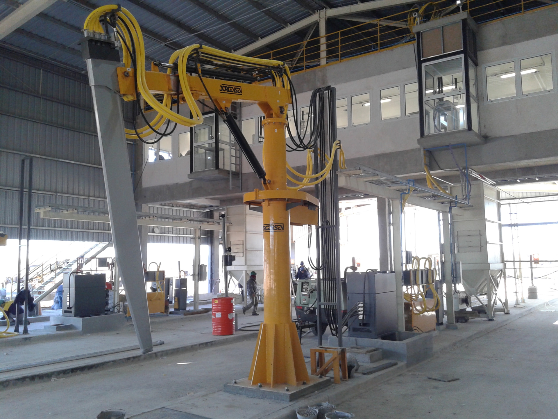 Proceso de calado de granos con tecnología NIR T-Scanner en planta